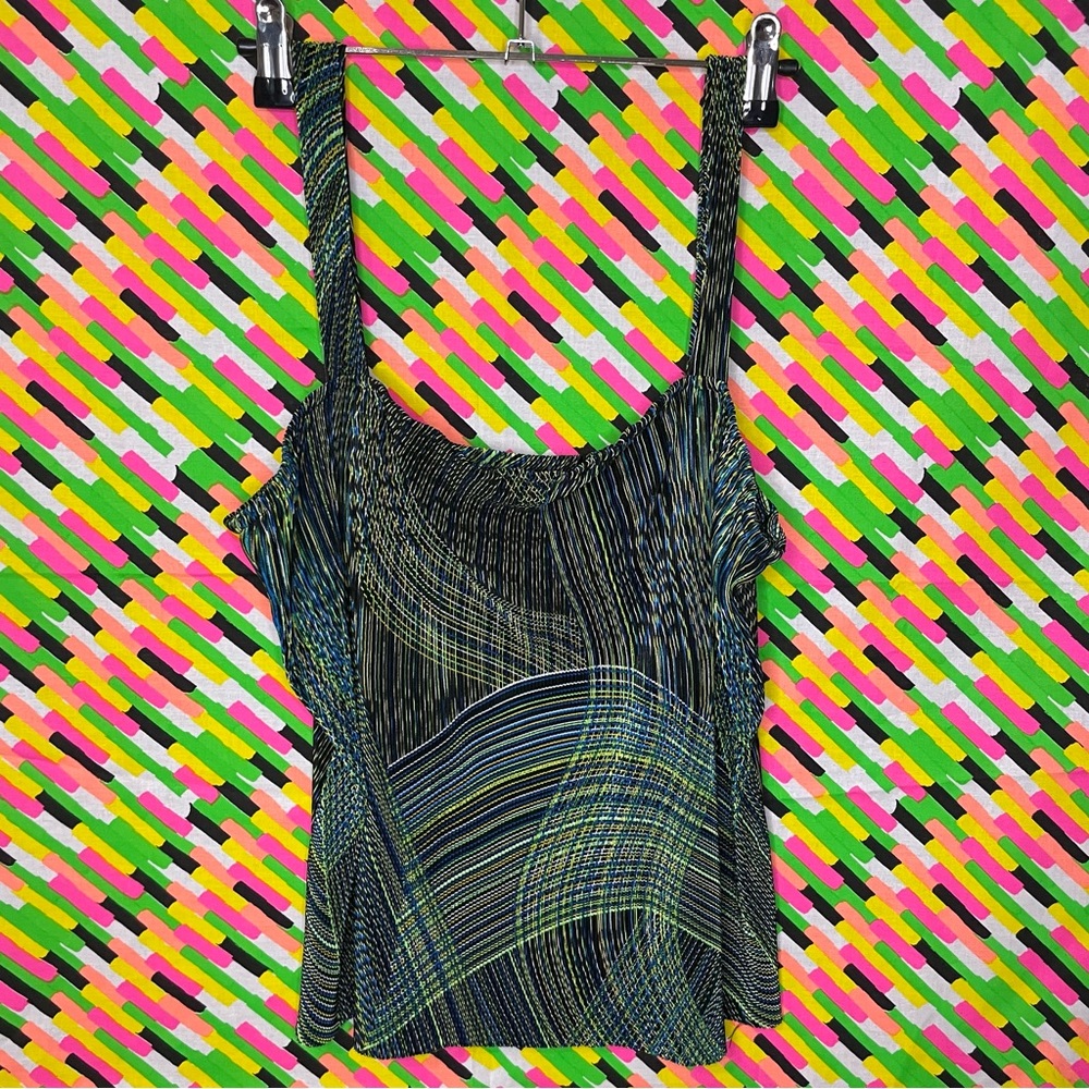 Vintage Colorful Pattern Tank Top